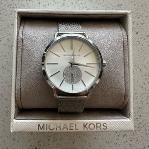 Silver Michael Kors watch